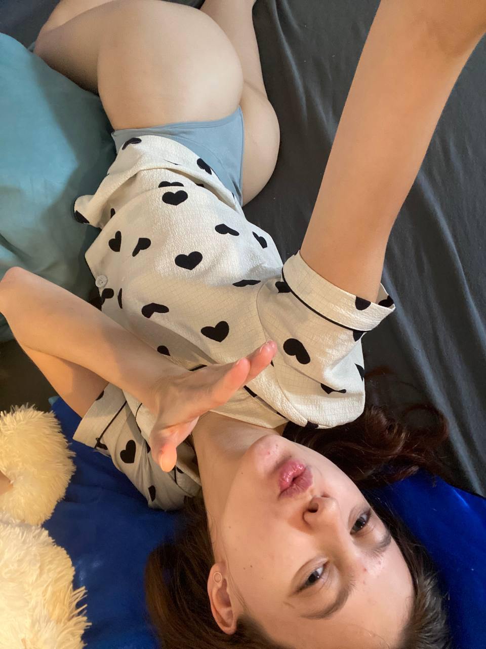 A cozy shot with Your princess — straight from Beijing